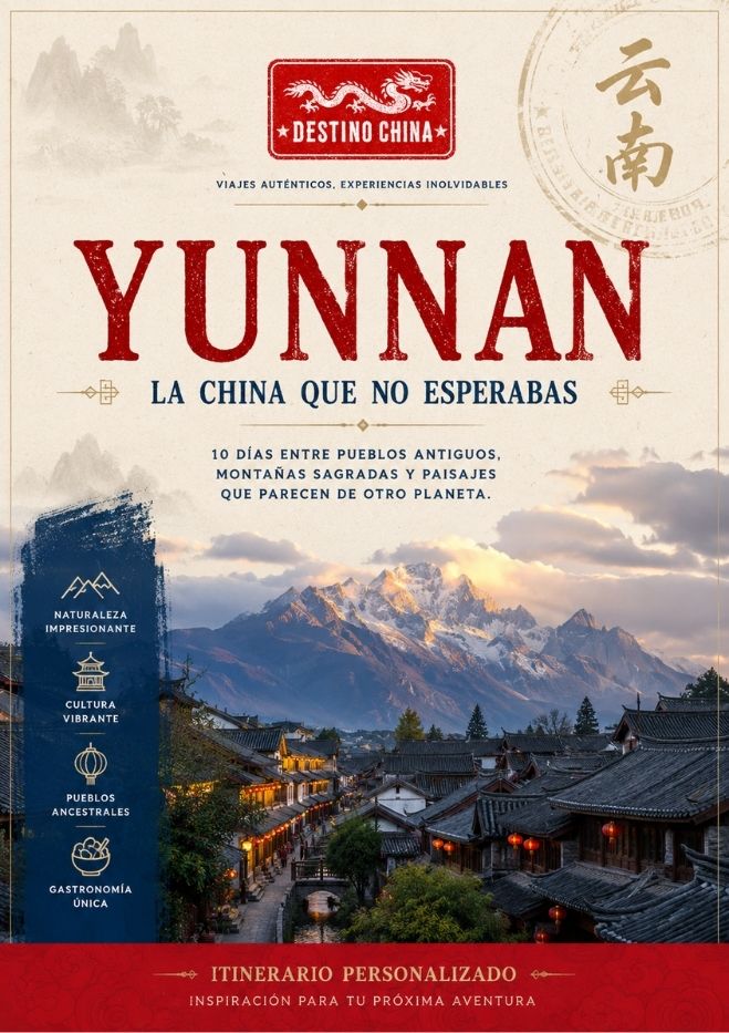 Itinerario con todo un ejemplo de como es un viaje personalizado a Yunna